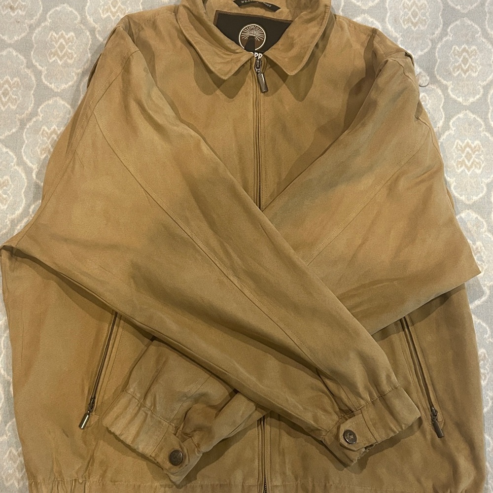 Men's XL Waterproof Tan Jacket